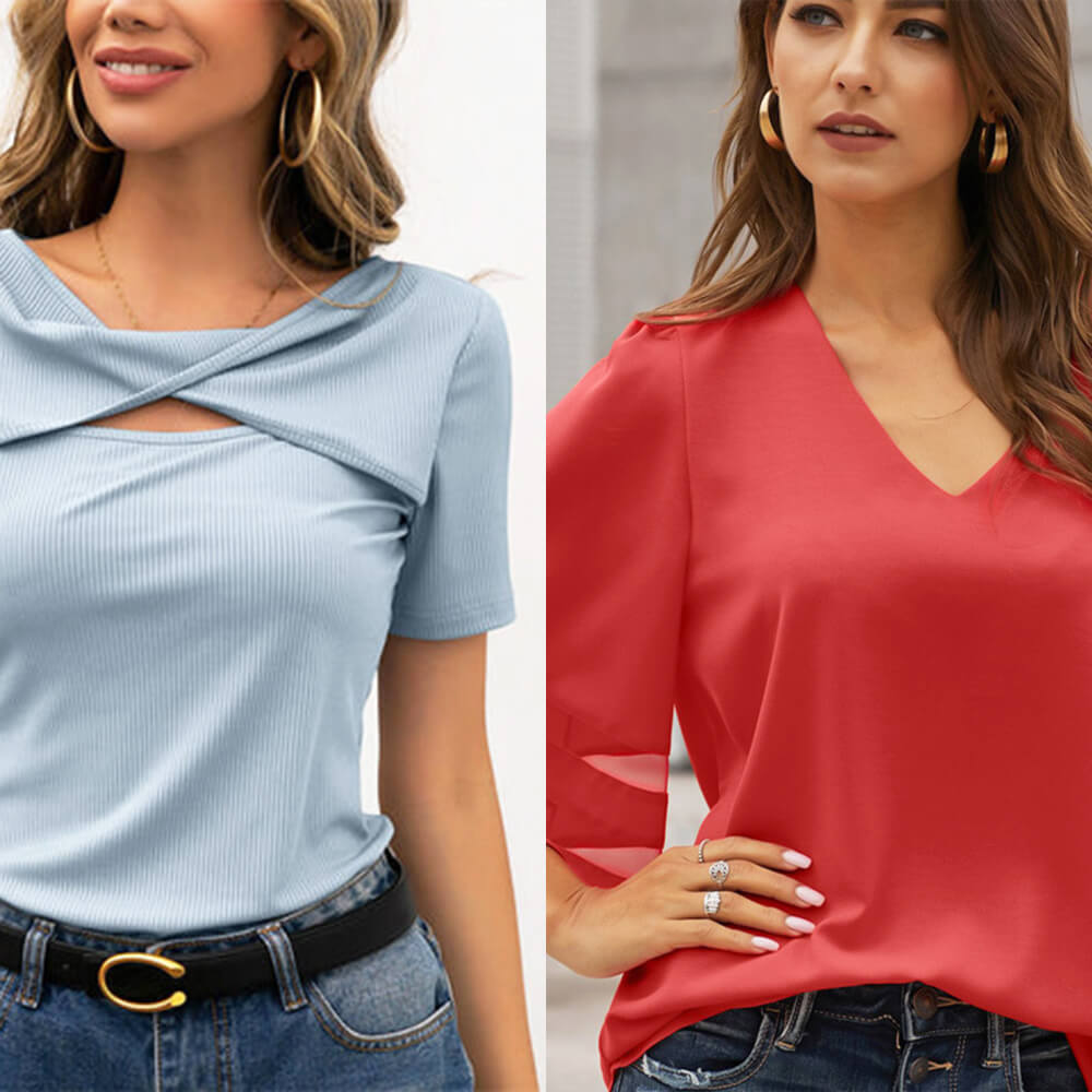 Qual a diferenca entre camisa camiseta e blusa