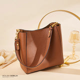 Bolsa de Couro Feminina Odelia - Meradise 4