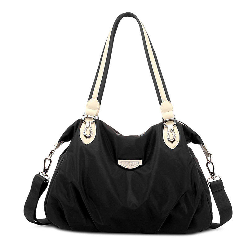 Bolsa de Nylon Feminina Sophia, Preta - Meradise