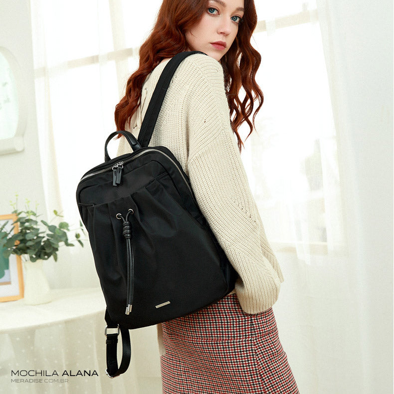 Mochila de Nylon Feminina Alana - MERADISE