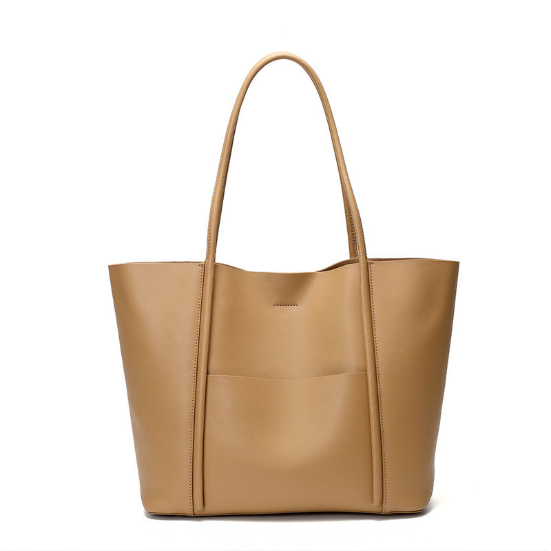 Bolsa de Couro Feminina Rafaella, Khaki- Meradise