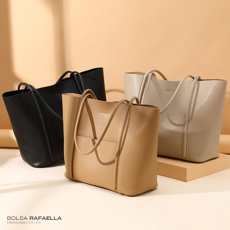 Bolsa de Couro Feminina Rafaella - Meradise 7