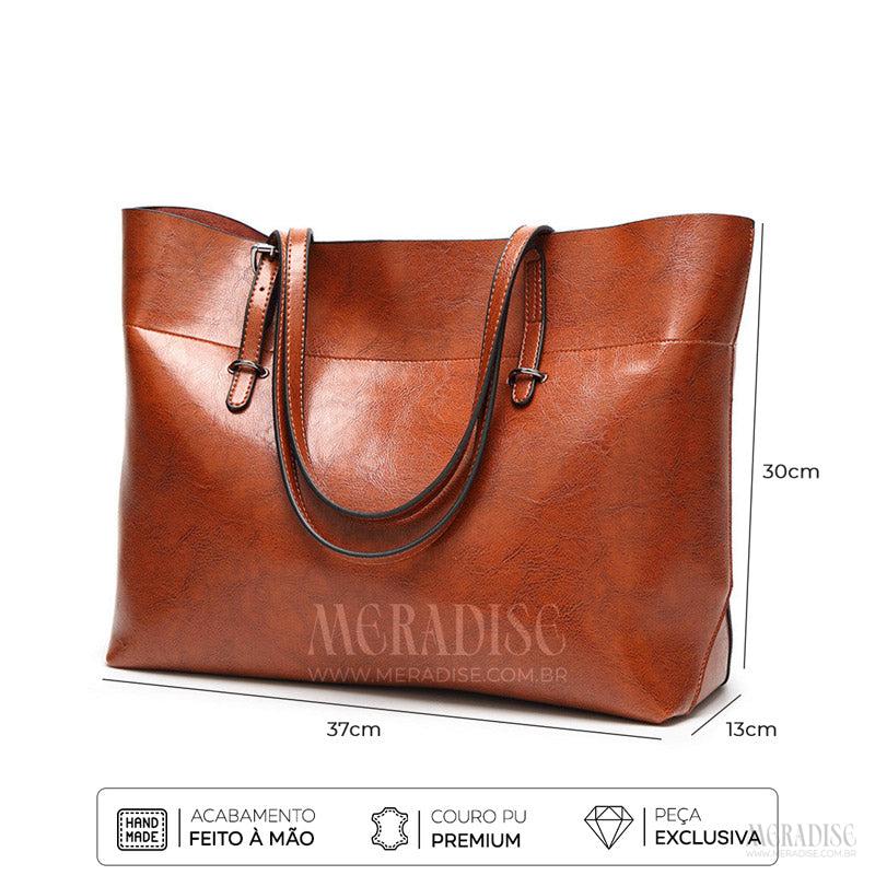 Bolsa de Couro Feminina Reims - Meradise 3