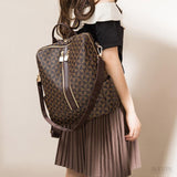Mochila de Couro Feminina Sarah, Marrom - Meradise 12