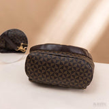 Mochila de Couro Feminina Sarah, Marrom - Meradise 5