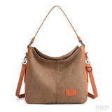 Bolsa de Lona Feminina Abby, Marrom - Meradise
