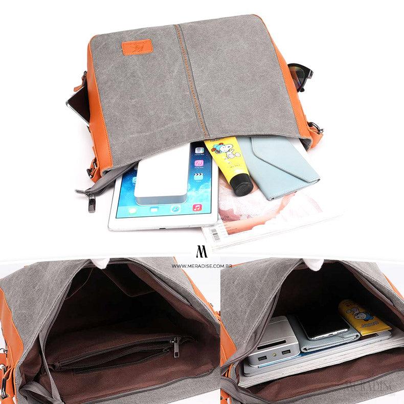 Bolsa de Lona Feminina Abby - Meradise 4