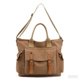 Bolsa de Lona Feminina Adelyn, Marrom - Meradise