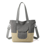 Bolsa de Lona Feminina Cirlene, Cinza - Meradise