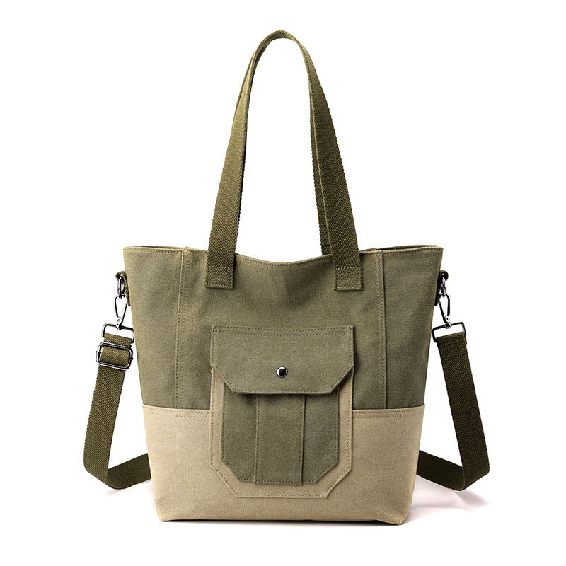 Bolsa de Lona Feminina Cirlene, Verde - Meradise