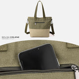 Bolsa de Lona Feminina Cirlene - Meradise 3