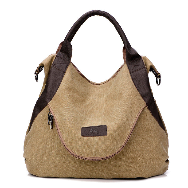 Bolsa de Lona Feminina Heloisa, Khaki - Meradise