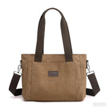Bolsa de Lona Feminina Lauren, Marrom - Meradise