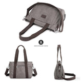 Bolsa de Lona Feminina Lauren, Cinza - Meradise 4