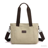 Bolsa de Lona Feminina Lauren, Khaki - Meradise