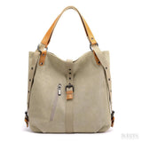 Bolsa de Lona Feminina Lydia, Bege - Meradise