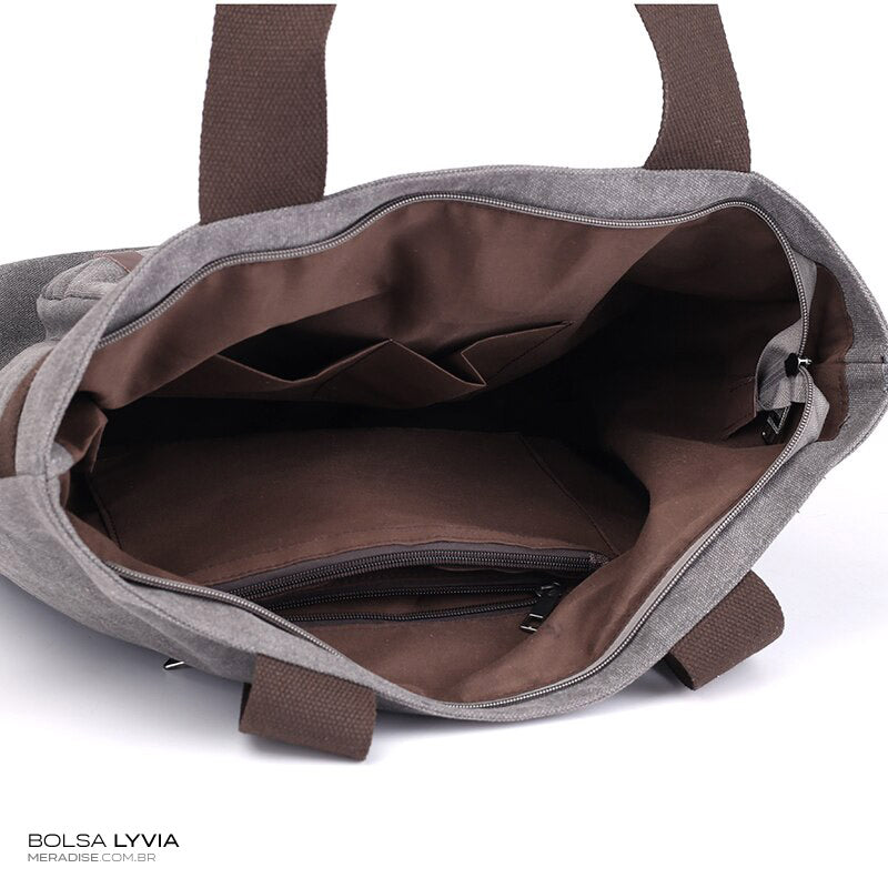 Bolsa de Lona Feminina Lyvia - Meradise 3