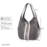 Bolsa de Lona Feminina Marly - Meradise