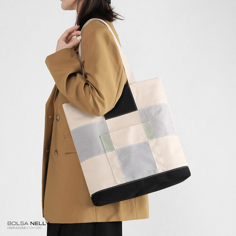 Bolsa de Lona Feminina Nelly - Meradise 2