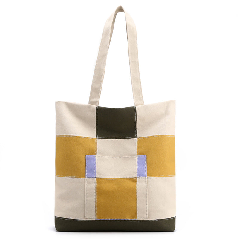 Bolsa de Lona Feminina Nelly, Amarela - Meradise