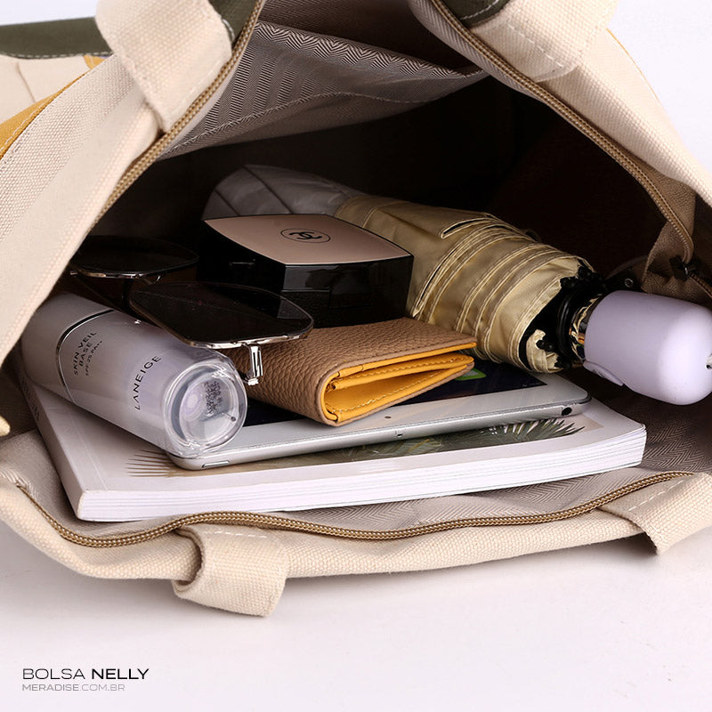 Bolsa de Lona Feminina Nelly - Meradise 6