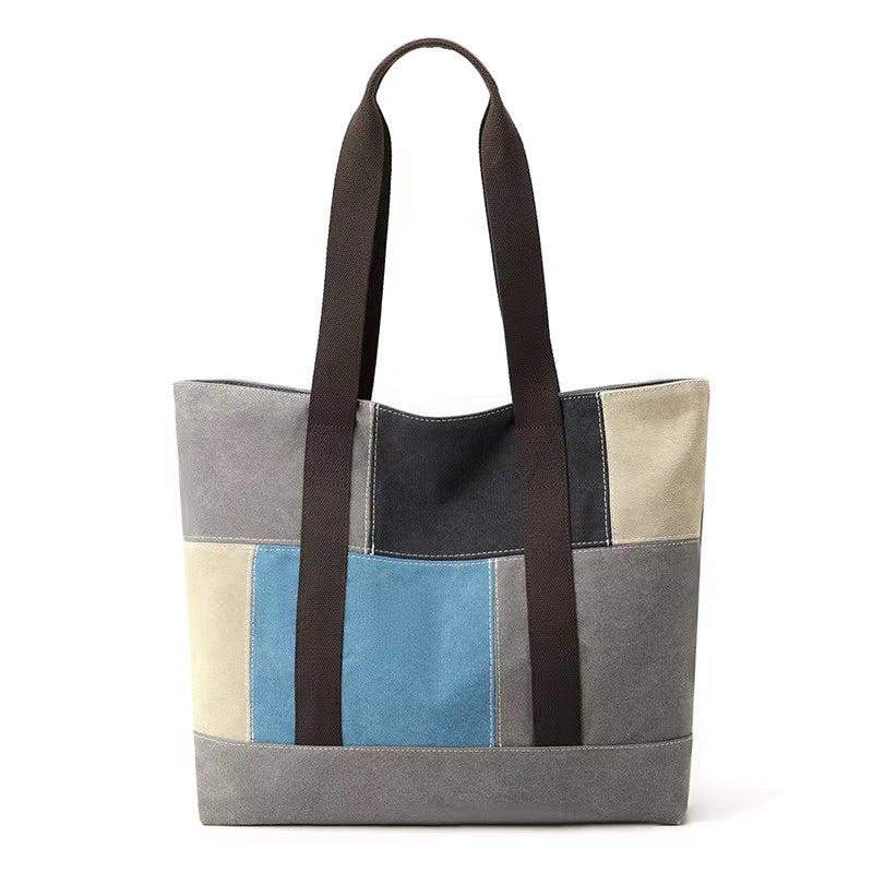 Bolsa de Lona Feminina Raquel, Azul - Meradise