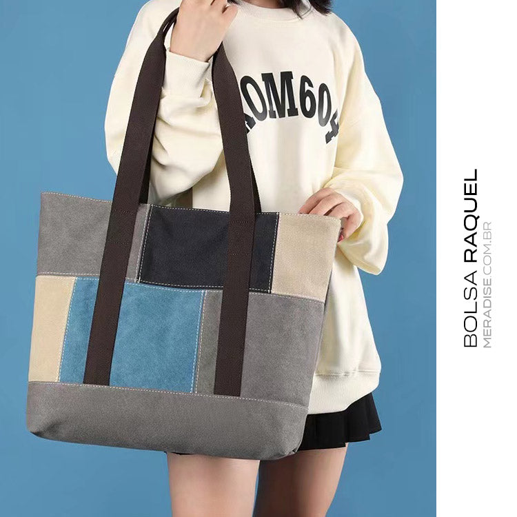 Bolsa de Lona Feminina Raquel - Meradise 2