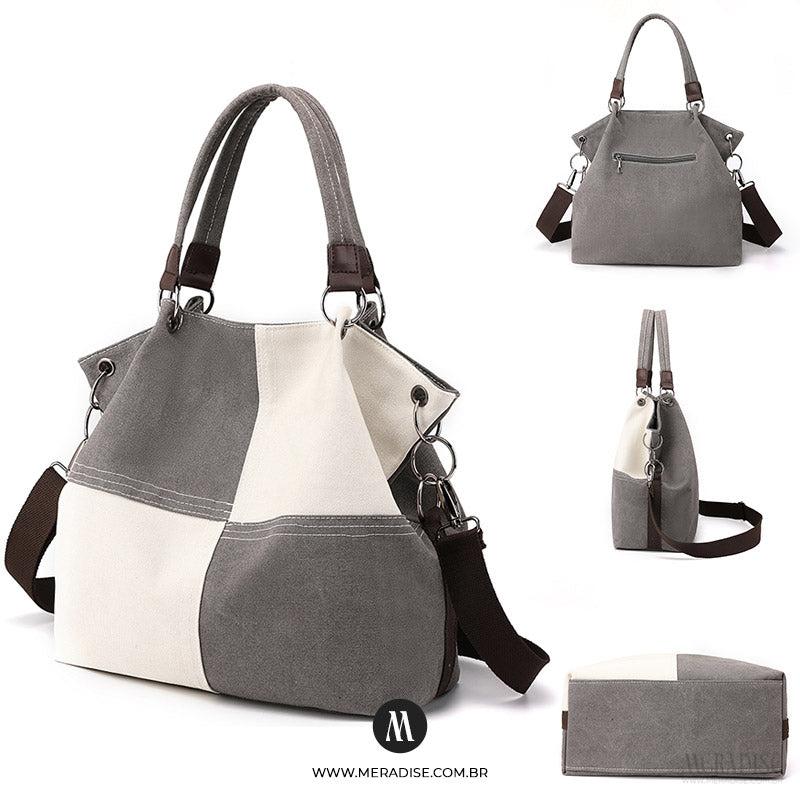 Bolsa de Lona Feminina Thayla - Meradise 3