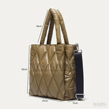 Bolsa de Nylon Feminina Karen, Verde Militar - Meradise 6