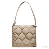 Bolsa de Nylon Feminina Madelyn, Bege - Meradise