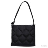 Bolsa de Nylon Feminina Madelyn, Preta - Meradise