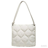 Bolsa de Nylon Feminina Madelyn, Off-White - Meradise