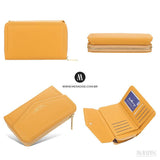 Carteira Feminina Milena, Amarela - Meradise 3