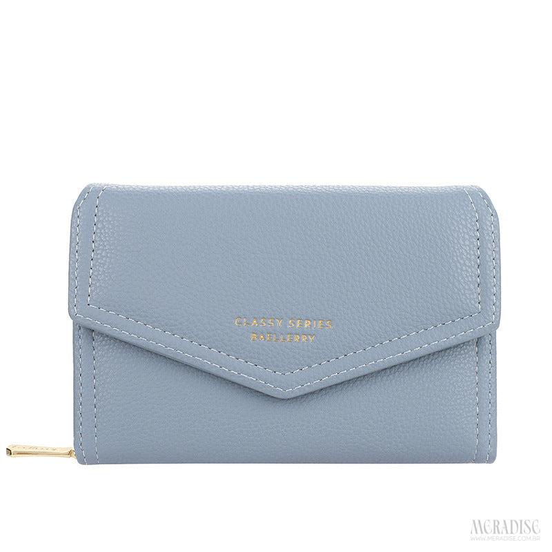 Carteira Feminina Milena, Azul - Meradise