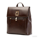 Mochila de Couro Feminina Ramona, Marrom Café - Meradise 2