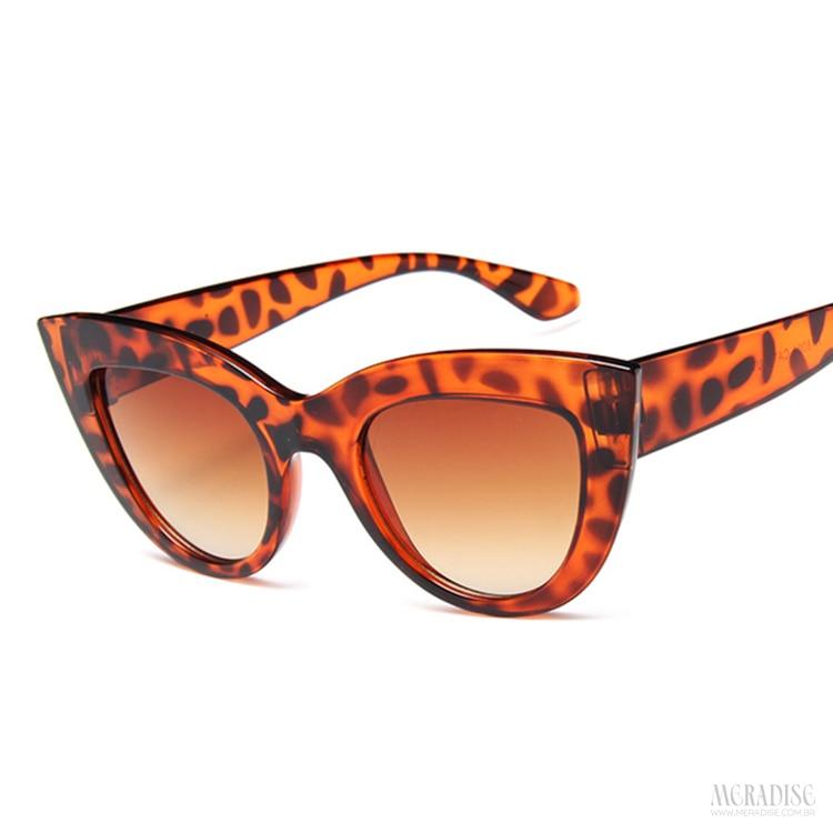 Óculos de Sol Feminino Believer UV400, Tartaruga - Meradise