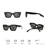 Óculos de Sol Feminino Royal Sweet UV400, Preto - Meradise 2