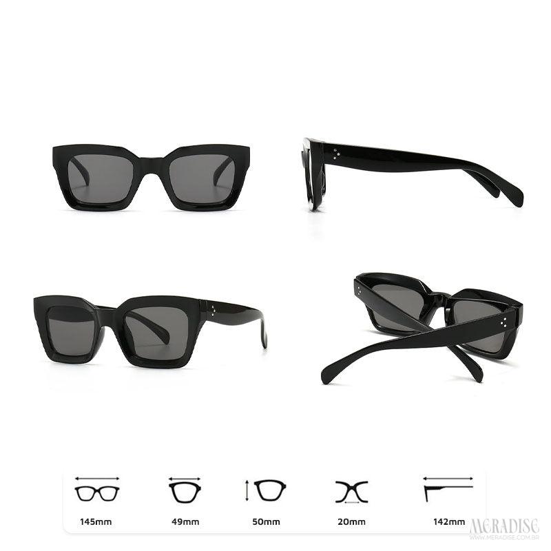 Óculos de Sol Feminino Royal Sweet UV400, Preto - Meradise 2