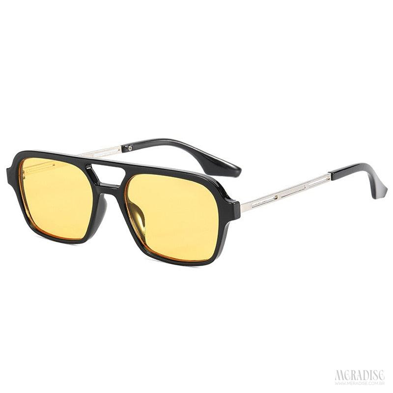Óculos de Sol Veneza UV400, Amarelo - Meradise