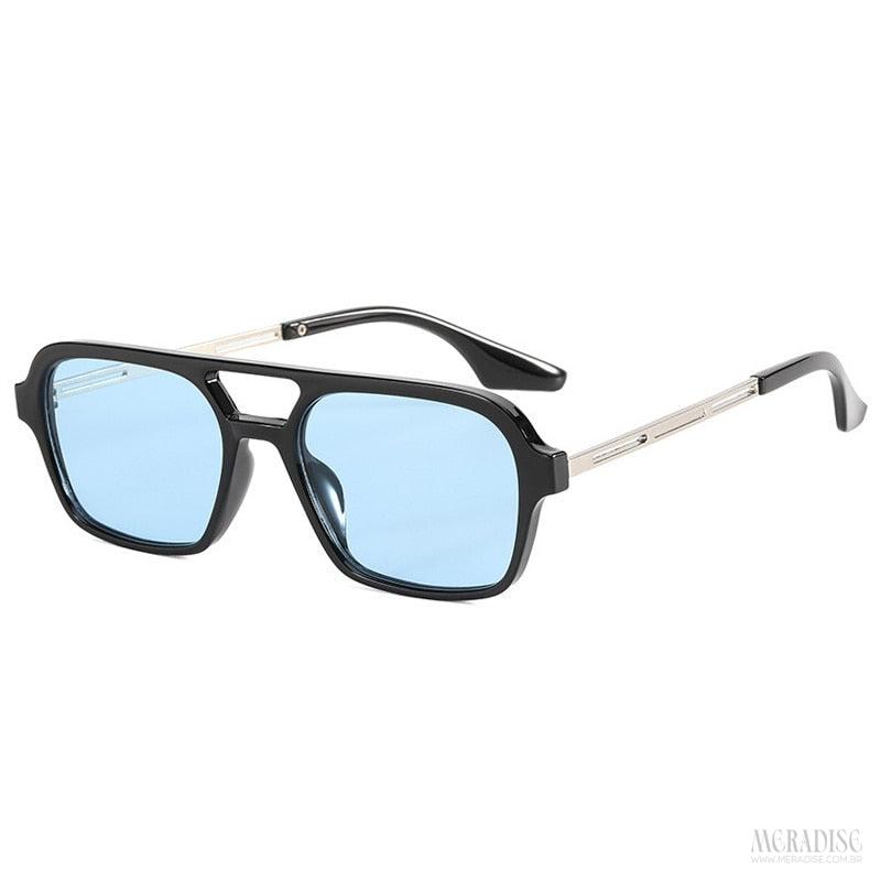 Óculos de Sol Feminino UV400, Azul - Meradise