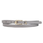 Cinto Feminino Slim Elegant, Cinza - MERADISE 