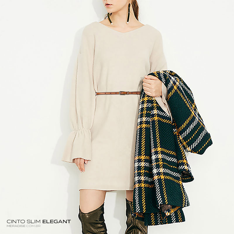 Cinto Feminino Slim Elegant - MERADISE 