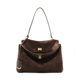 Bolsa Camurça Feminina Geyse - MERADISE, Foto 3