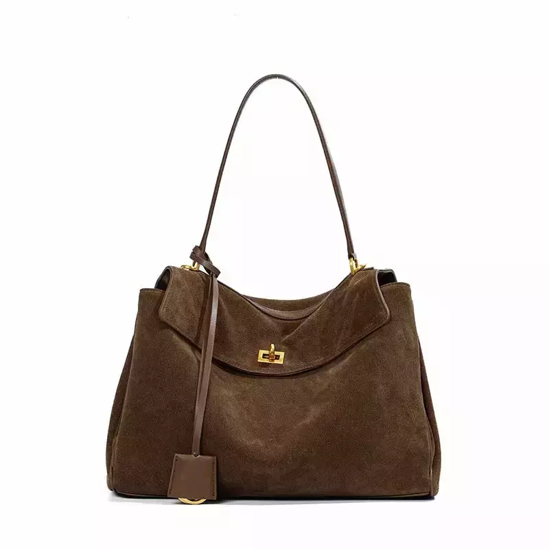 Bolsa Camurça Feminina Geyse - MERADISE, Foto 4