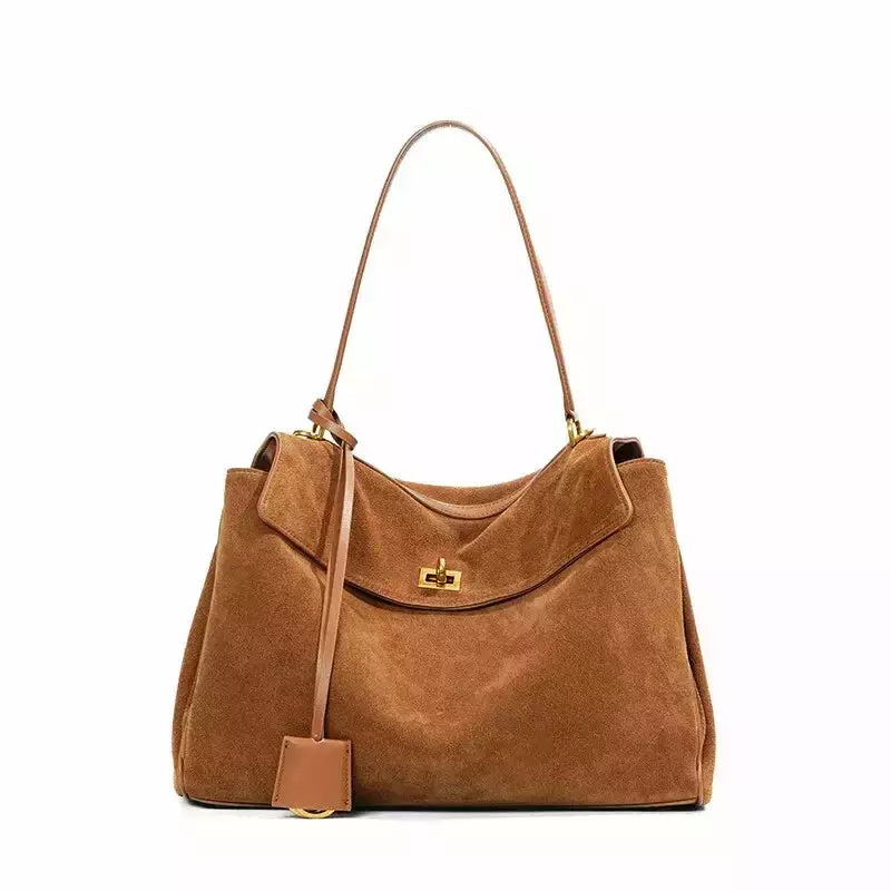Bolsa Camurça Feminina Geyse - MERADISE, Foto 1