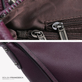 Bolsa de Couro Feminina Francesca - Meradise 1