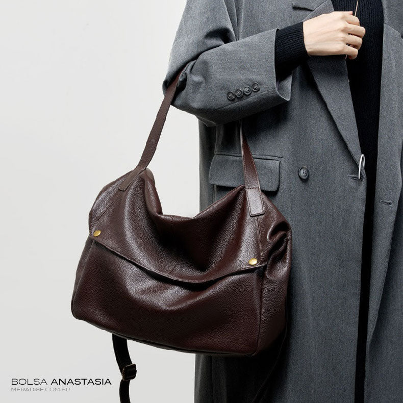 Bolsa de Couro Feminina Anastasia - MERADISE, Foto 5