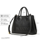 Bolsa de Couro Feminina Domenic - MERADISE, Foto 12