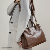 Bolsa de Couro Feminina Domenic - MERADISE, Foto 2