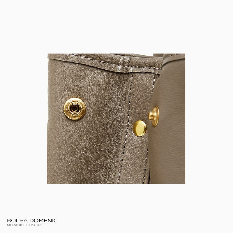 Bolsa de Couro Feminina Domenic - MERADISE, Foto 10